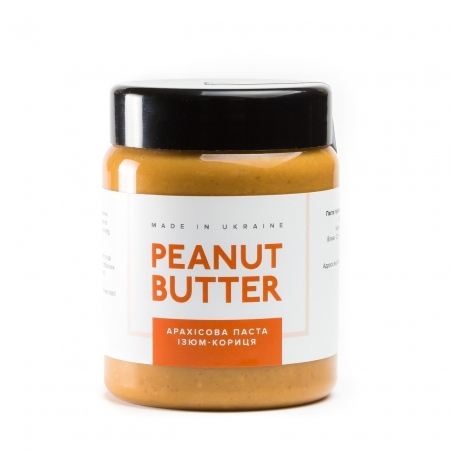 Peanut butter raisin-cinnamon 280 grams