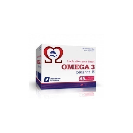 Омега Olimp Labs Omega 3 45% plus vit. E (120 капсул)