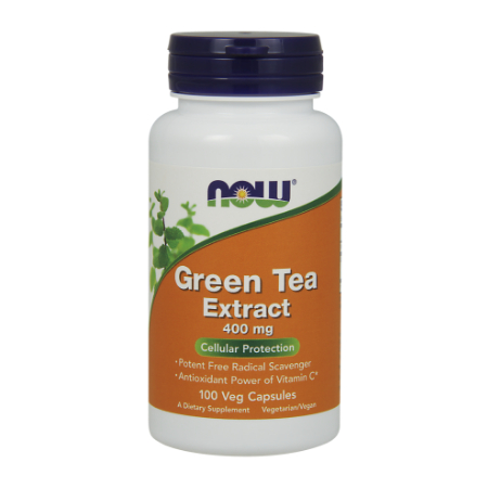Екстракт зеленого чаю Now Foods - Green Tea Extract 400 мг (100 капсул)