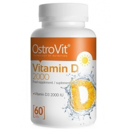 Вітаміни OstroVit - Vitamin D 2000 (60 пігулок)