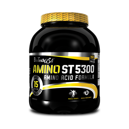 Аминокислоты BioTech - Amino ST5300 (350 таблетки)