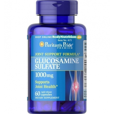 Для суглобів та зв'язок Puritan's Pride - Glucosamine Sulfate 1000 мг