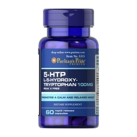 Релаксант Puritan's Pride - 5-HTP (Griffonia Simplicifolia) 100 мг