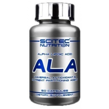 Альфа-ліпоєва кислота Scitec Nutrition - Alpha Lipoic Acid ALA (50 капсул)