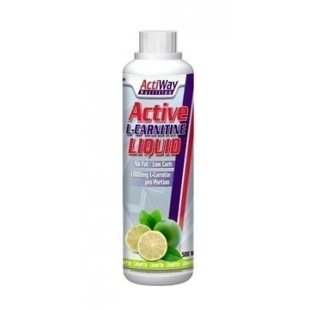 Active L-carnitine liquid ActiWay Nutrition 500 ml