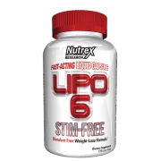 Lipo-6 Stim-Free Nutrex Research 120 liquid caps.