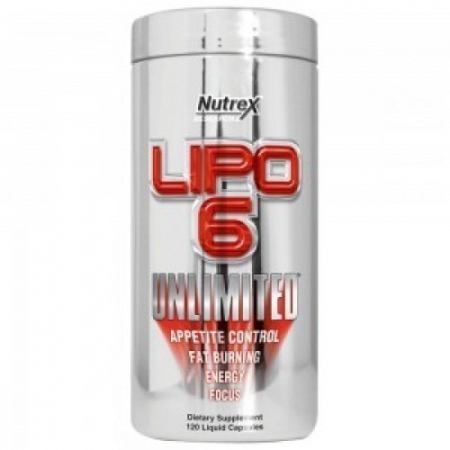 Lipo 6 Unlimited Nutrex Research 120 caps.