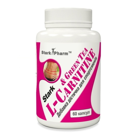 Екстракт зеленого чаю L-Carnitine & Green Tea Extract 600 мг 1 капсула Stark Pharm