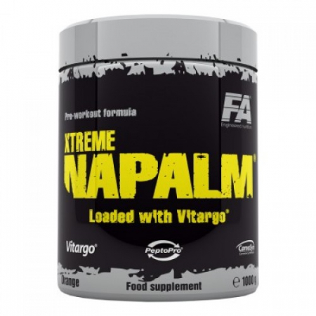 Napalm Xtreme loaded with Vitargo Fitness Authority 1000 grams