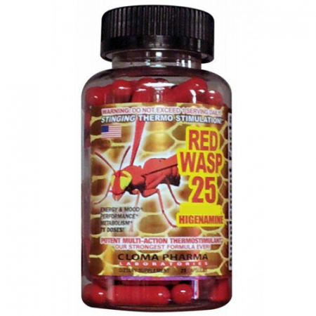 Жиросжигатель Cloma Pharma - Red Wasp (75 капсул)