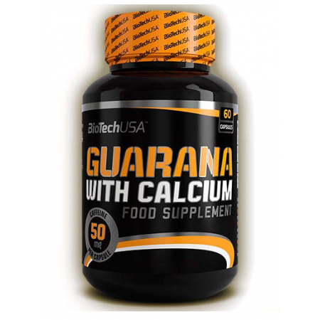 Fat Burner BioTech - Guarana with Calcium (60 capsules)