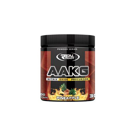 AAKG Real Pharm 300 grams (Cherry, Lemon, Orange, Pineapple)