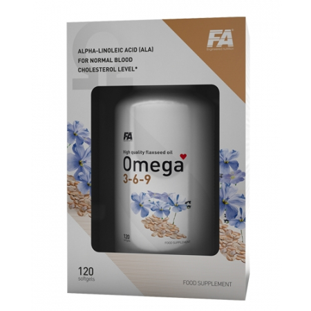 Omega Fitness Authority - Omega 3-6-9 (120 capsules)
