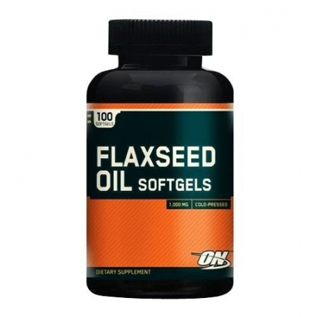 Flaxseed Oil Optimum Nutrition 100 softgels