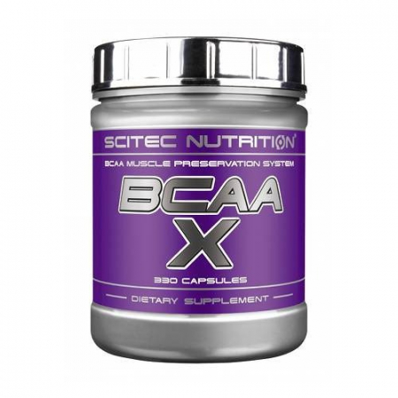 Амінокислоти BCAA Scitec Nutrition - BCAA-X (330 капсул)