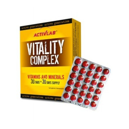 Vitality Complex ActivLab 30 tabs. (for one month)