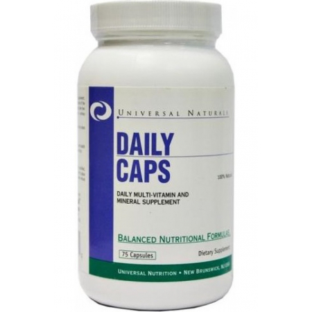 Витамины Universal Nutrition - Daily Caps (75 таблеток)
