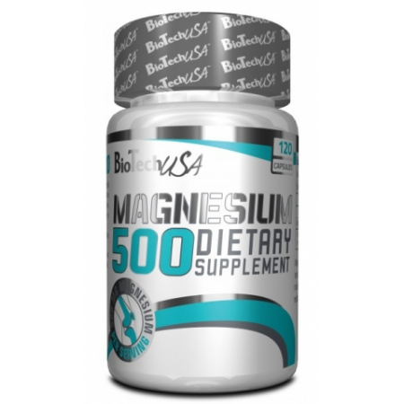 Магній BioTech - Natural Magnesium 500 (120 капсул)