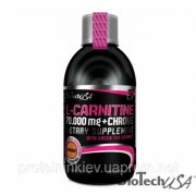 Карнитин BioTech - L-Carnitine 70.000 mg + Chrome (500 мл) апельсин