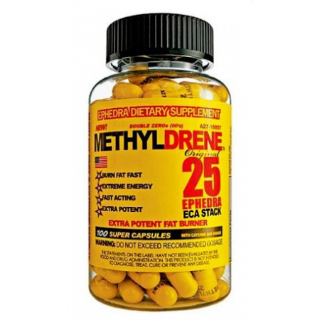 Fat burner Cloma Pharma - Methyldrene 25 (100 capsules)