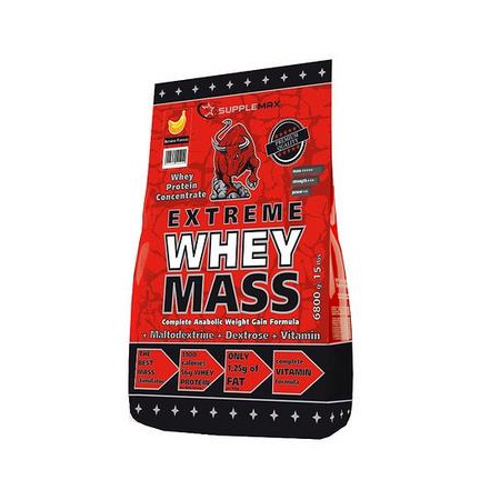 Extreme Whey Mass Supplemax 6800 г (гейнер)