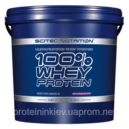 100% Whey Protein Scitec Nutrition 5000 грам
