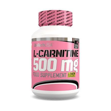 L-Carnitine 500 mg BioTech USA 60 tabs.