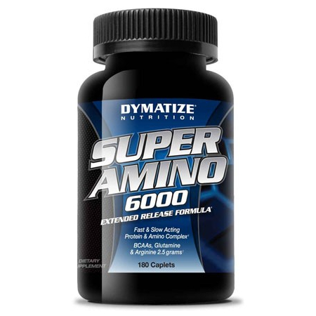 Super Amino 6000 Dymatize Nutrition 180 caps.