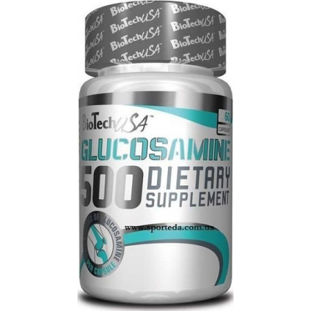 Глюкозамін BioTech - Glucosamine 500 мг (60 капсул)