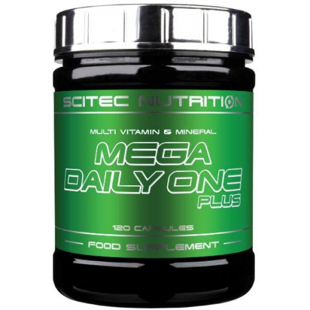 Вітаміни та мінерали Scitec Nutrition - Mega Daily One Plus (120 капсул)