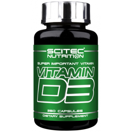 Витамин Scitec Nutrition - Vitamin D3 (250 капсул)