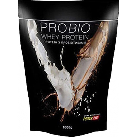 Сироватковий протеїн Power Pro - Probio Whey Protein (1000 г) моккачіно