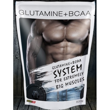 Glutamine Power Pro - Glutamine + BCAA (500 grams)
