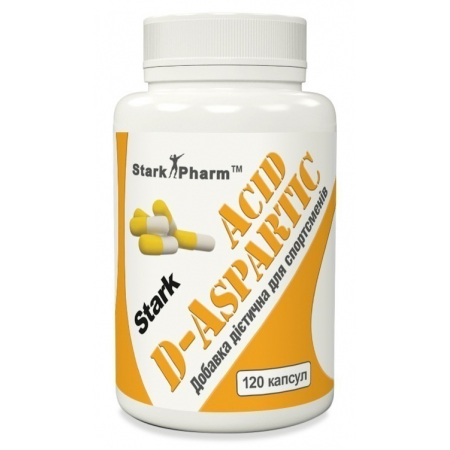 D-Aspartic Acid Stark Pharm - D-Aspartic 500 mg (120 caps)