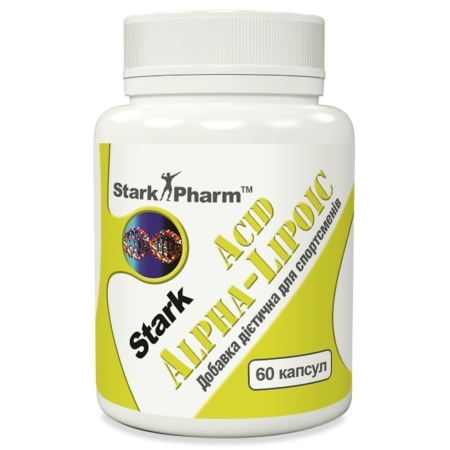 (ПРОБНИК) Антиоксидант Stark Pharm - Alpha Lipoic Acid (ALA) 600 мг (1 таблетка)