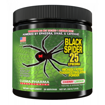 Жиросжигатель Cloma Pharma - Black Spider (210 грамм)