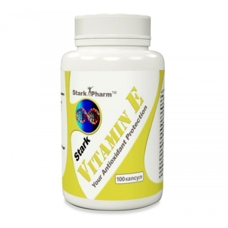 Вітаміни Stark Pharm - Vitamin E (100 капсул)