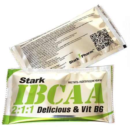Пробник амінокислот Stark Pharm – IBCAA 2-1-1 – (6,25 гр) лимон БЦАА