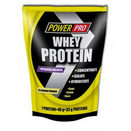 ЗАГАЛЬНА - Power Pro - Whey Protein (1000 гр) (п 40 г)