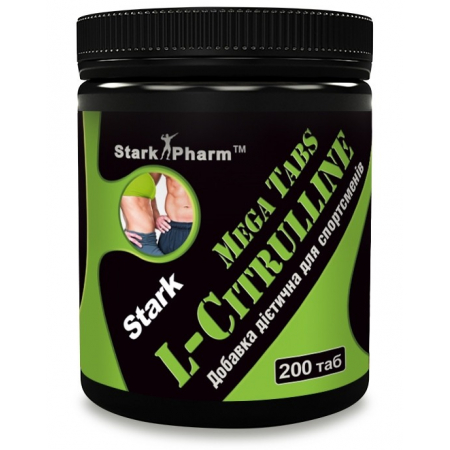 Цитруллин Stark Pharm - Citrulline Malate 500 мг (200 таблеток)