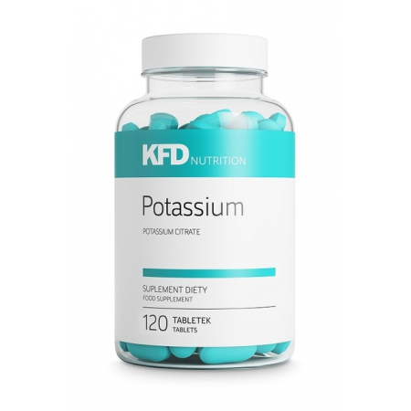 Potassium KFD Nutrition 120 tabs.