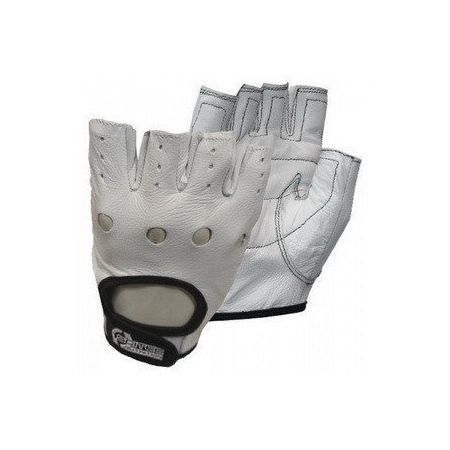 White Style Scitec Nutrition leather gloves