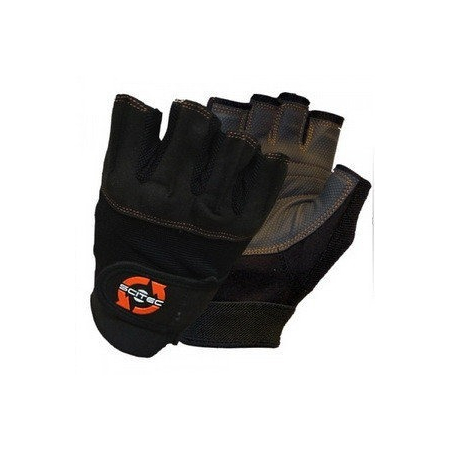 Orange Style Scitec Nutrition leather gloves