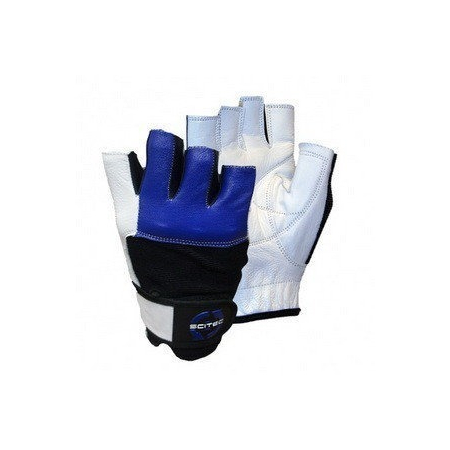 Blue Style Scitec Nutrition leather gloves