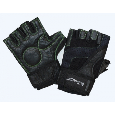 Biotech USA Toronto Black шкіряні рукавички для спортзалу