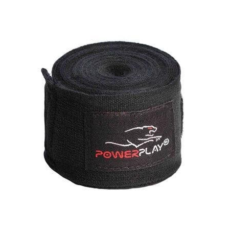 Бинты боксерские PowerPlay - 1560 - PP 3047 (4 м) черные