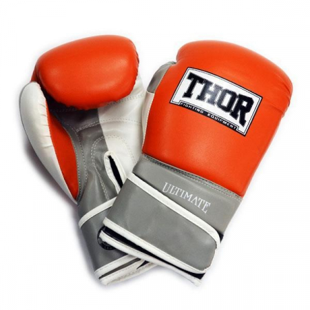 Boxing gloves Thor - Ultimate 551/04 OR/GR/WH (10 oz)