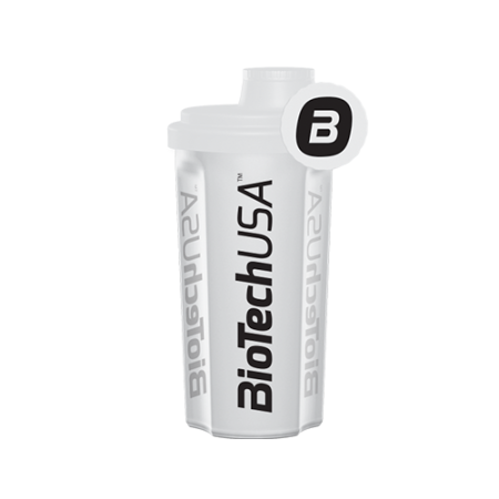 Shaker BioTech USA 700 ml white (transparent) / white (transparent), 700 ml