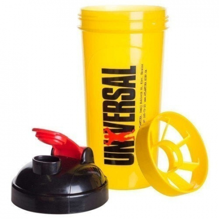 Шейкер Universal Nutrition - Universal Shaker (700 мл) жовтий