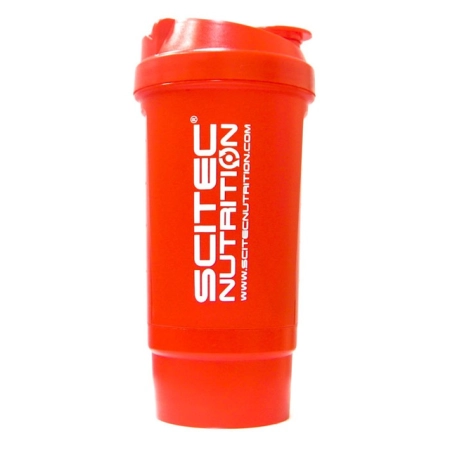 Shaker Scitec Nutrition Treveller +1 container 500 ml orange